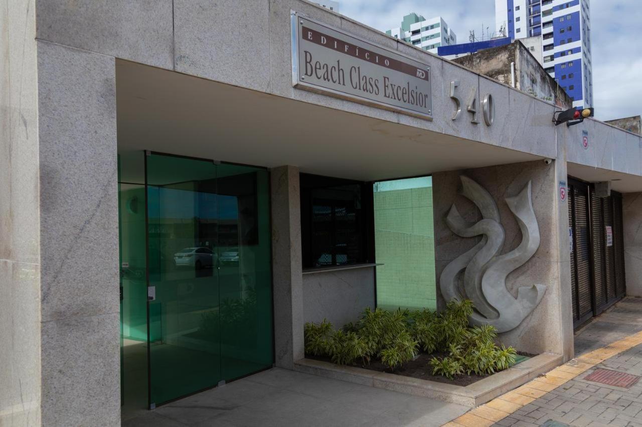 Flat Beach Class Excelsior - Em Frente Ao Shopping Riomar Ресифи Екстериор снимка