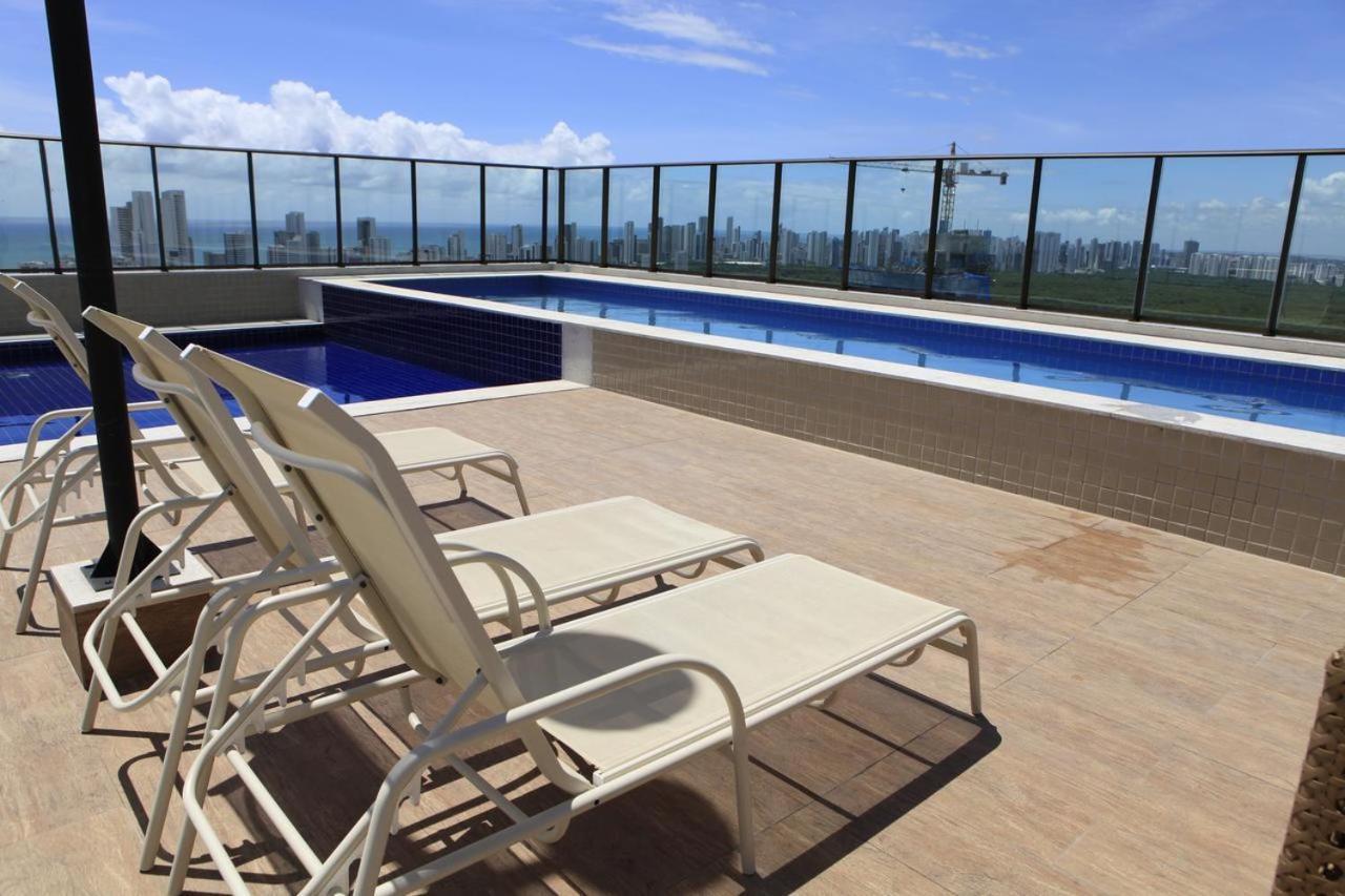 Flat Beach Class Excelsior - Em Frente Ao Shopping Riomar Ресифи Екстериор снимка