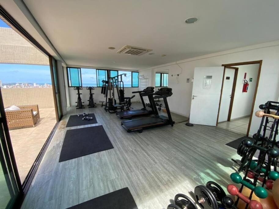 Flat Beach Class Excelsior - Em Frente Ao Shopping Riomar Ресифи Екстериор снимка